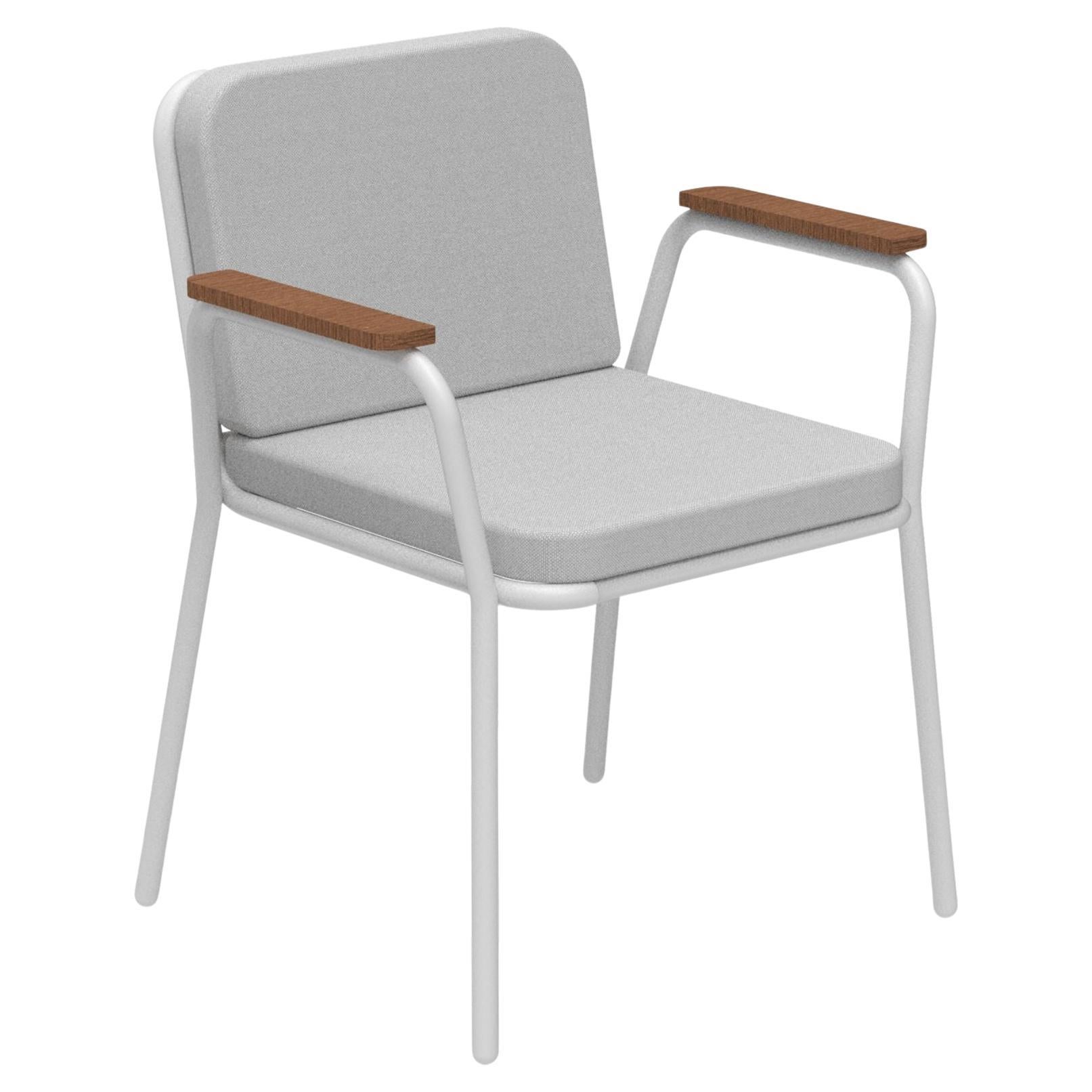 Weißer Natur-Sessel von MOWEE im Angebot