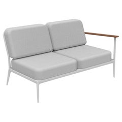 Weißes, modulares Nature-Sofa von MOWEE