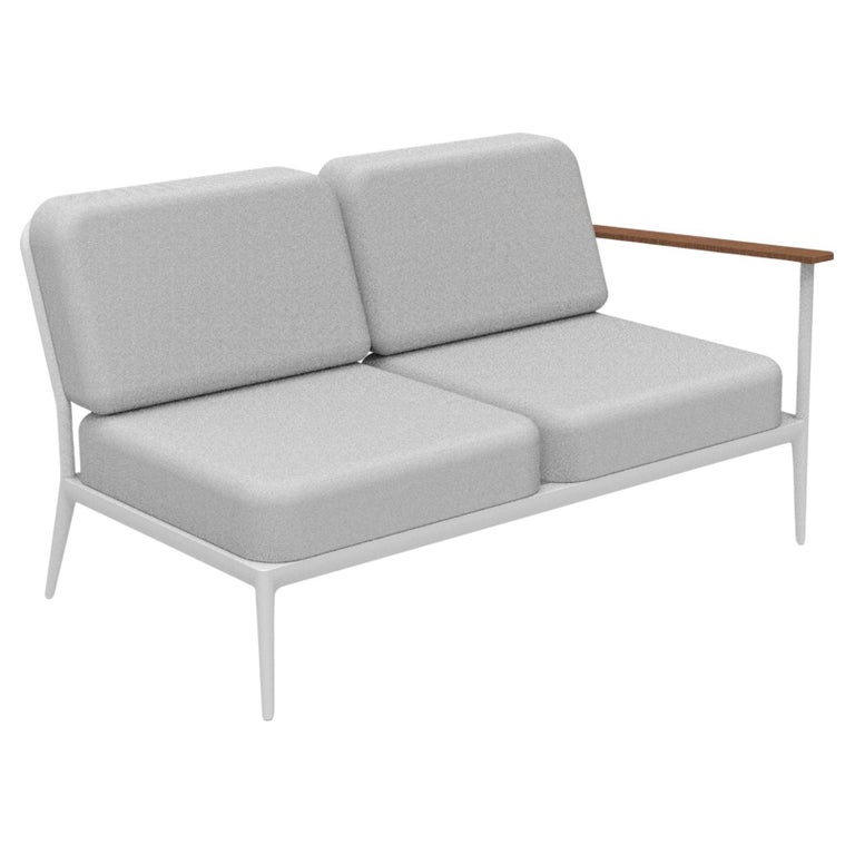 Nature White Double Left Modular Sofa by Mowee For Sale at 1stDibs