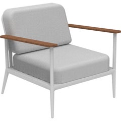 Nature White Longue Chair by Mowee