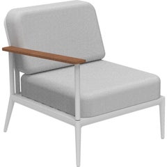 Canapé modulaire blanc Nature de MOWEE