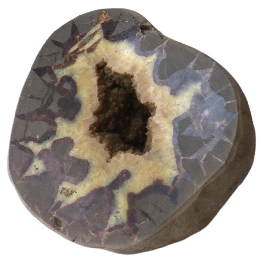 Natural Quartz Geode Decorative Object For Sale