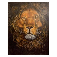 "Nature's Beast" Oil on Canvas by Juan Carlos Ruiz, Jr. 2017