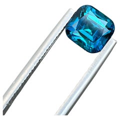 Nature's Multicolored Masterpieces Majestic Ink Blue Natural Tourmaline Gemstone