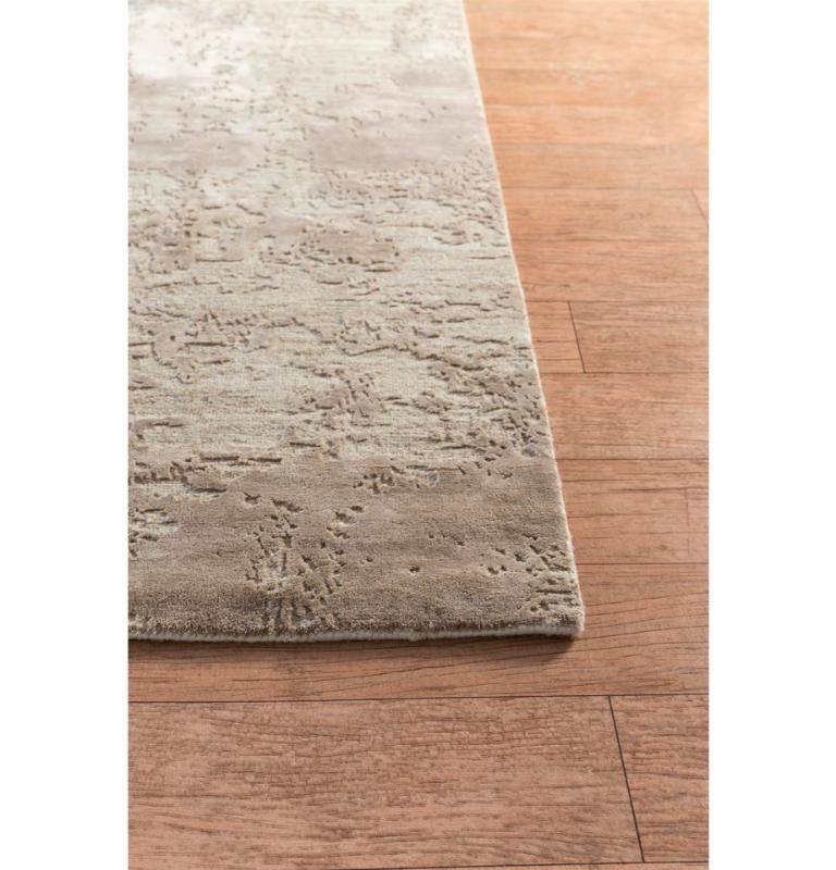 Modern Nature's Nexus Warm Sesame & Natural Beige 240x300 cm Handknotted Rug For Sale