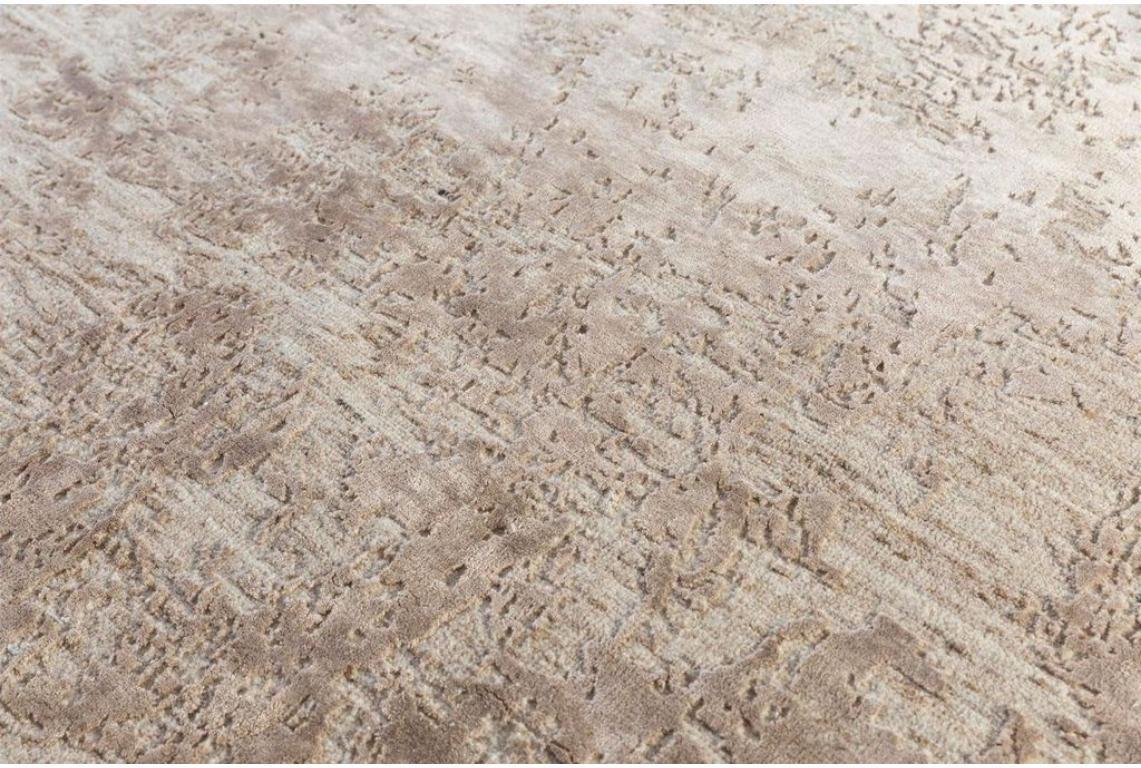 Indian Nature's Nexus Warm Sesame & Natural Beige 240x300 cm Handknotted Rug For Sale