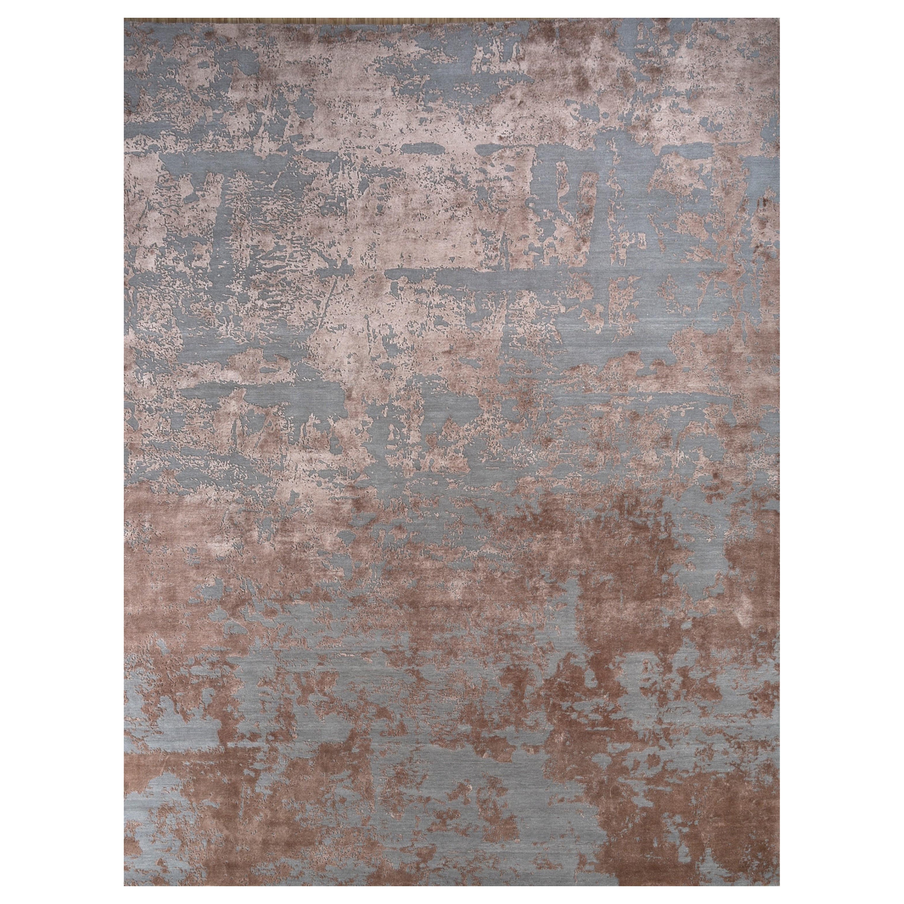 Nature's Rebellion Ashwood & Natural Brown 170x240 cm Handgeknüpfter Teppich