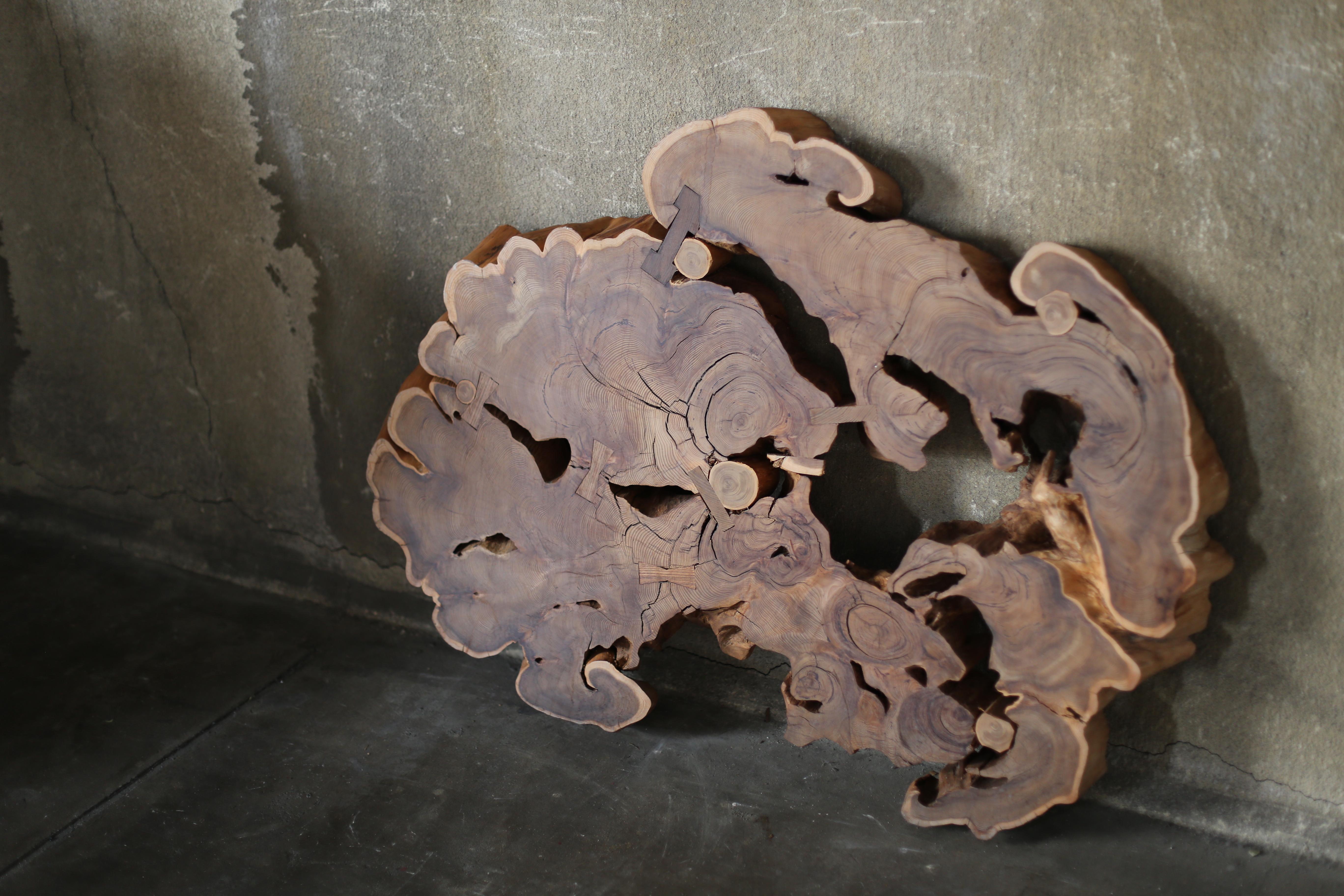 20th Century Nature’s Sculpture / Japanese Old Object / Display stand For Sale
