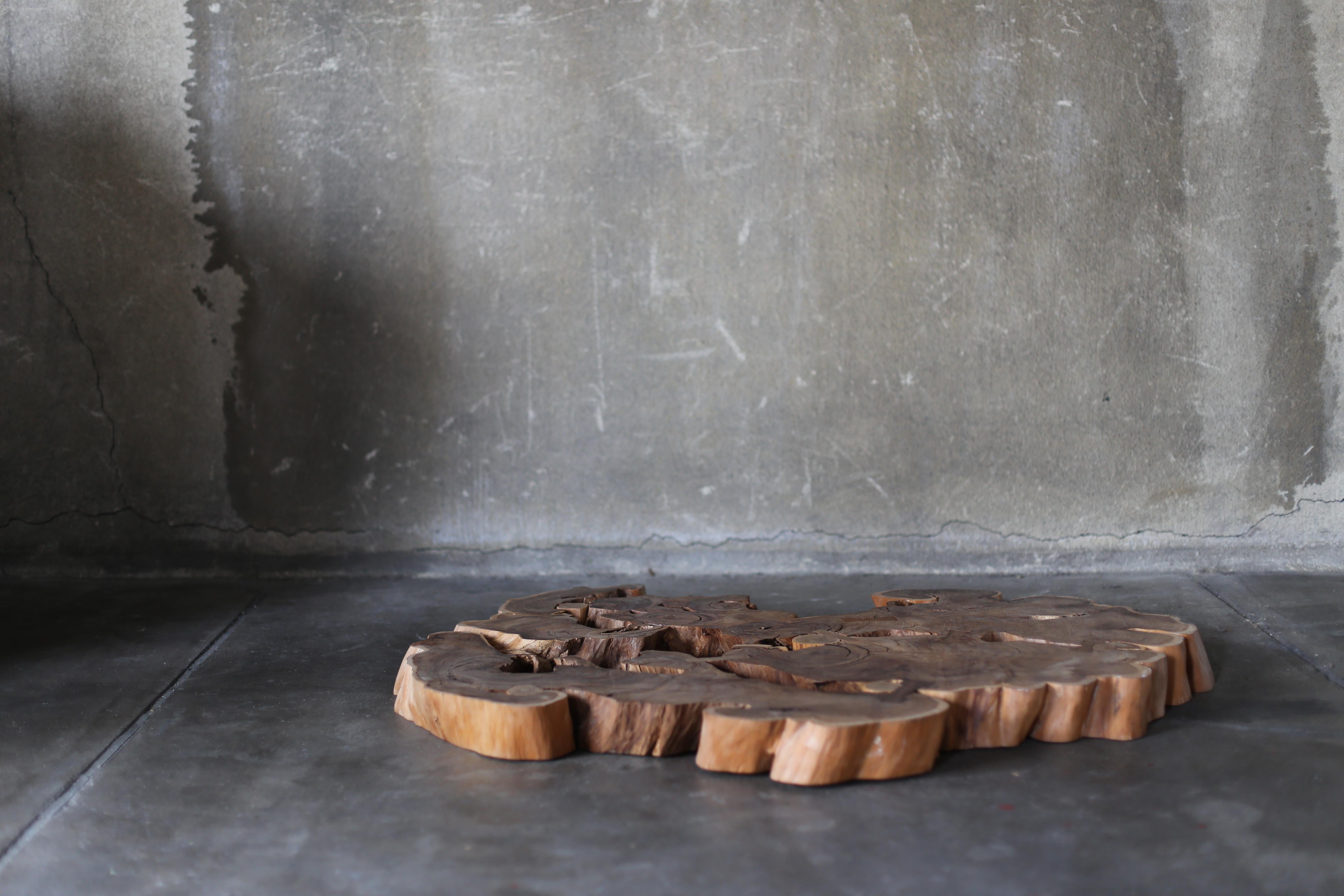 Wood Nature’s Sculpture / Japanese Old Object / Display stand For Sale