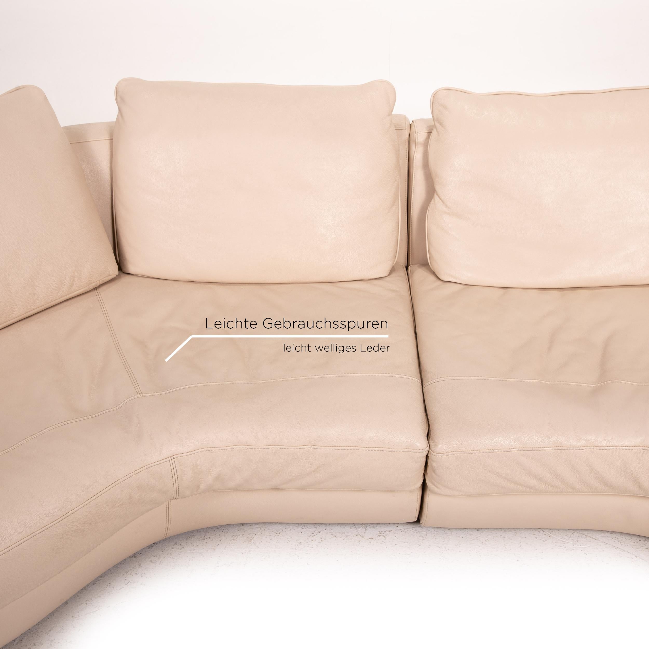 natuzzi curved sofa