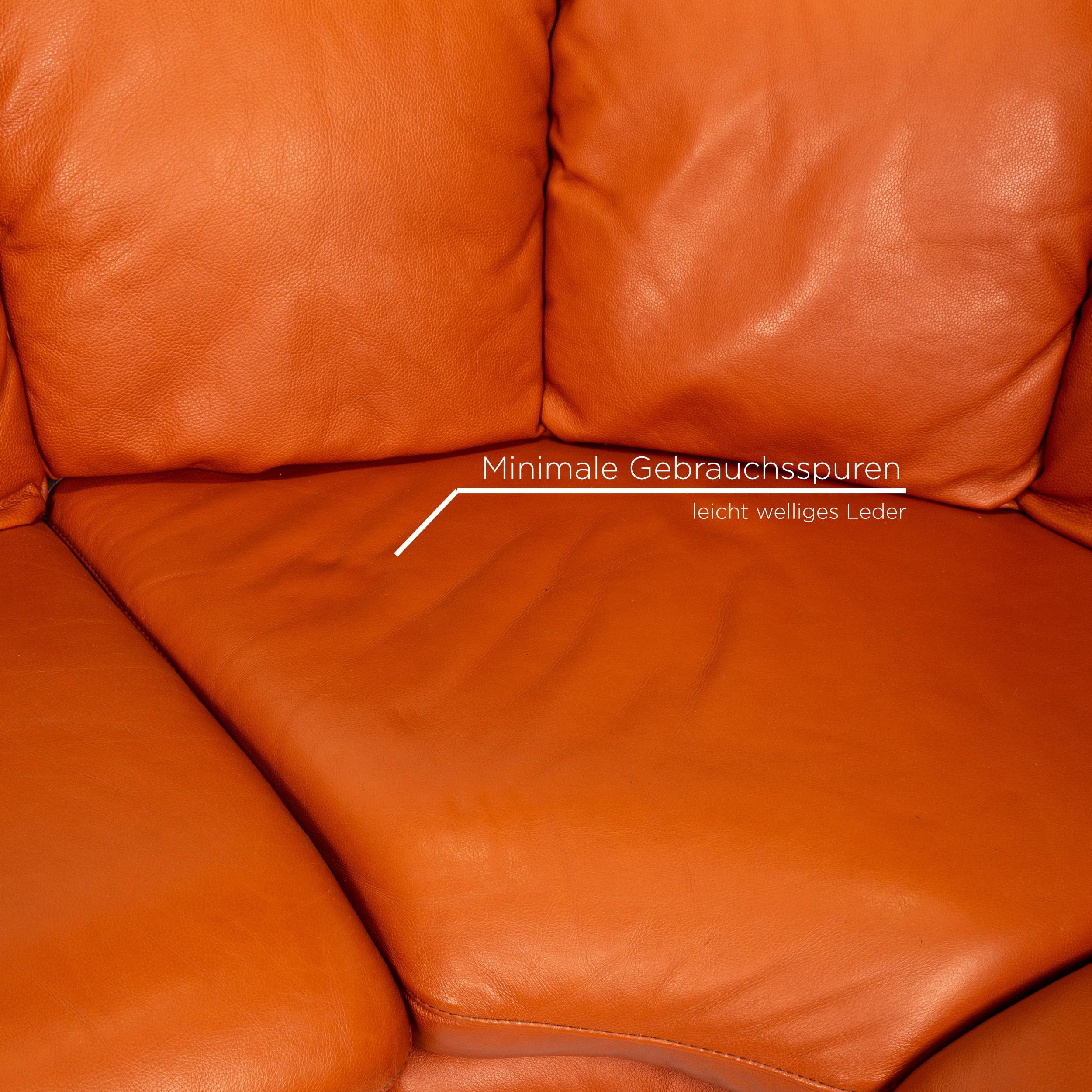 orange couch for sale