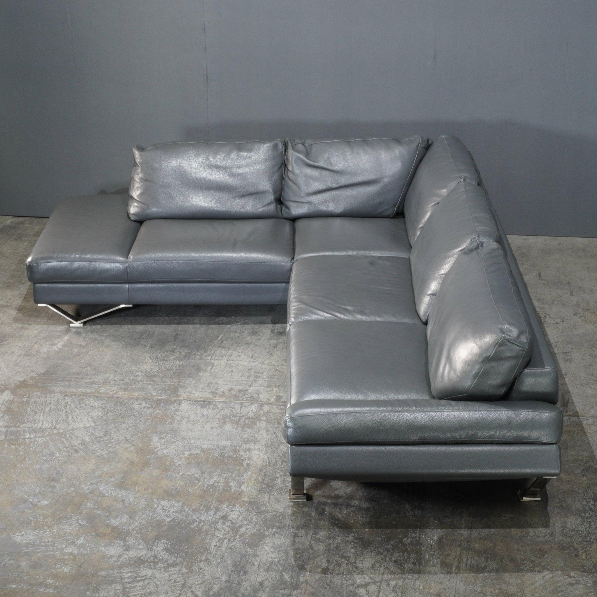 italien Canapé en cuir Relevè 2572 de Natuzzi