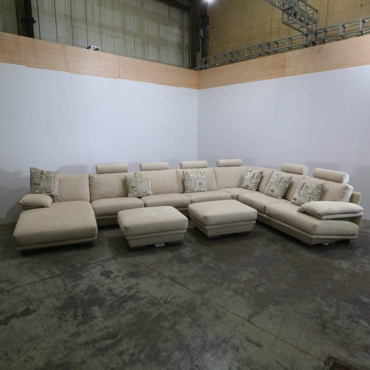 Natuzzi Plaza Large Sectional Sofa For Sale 3
