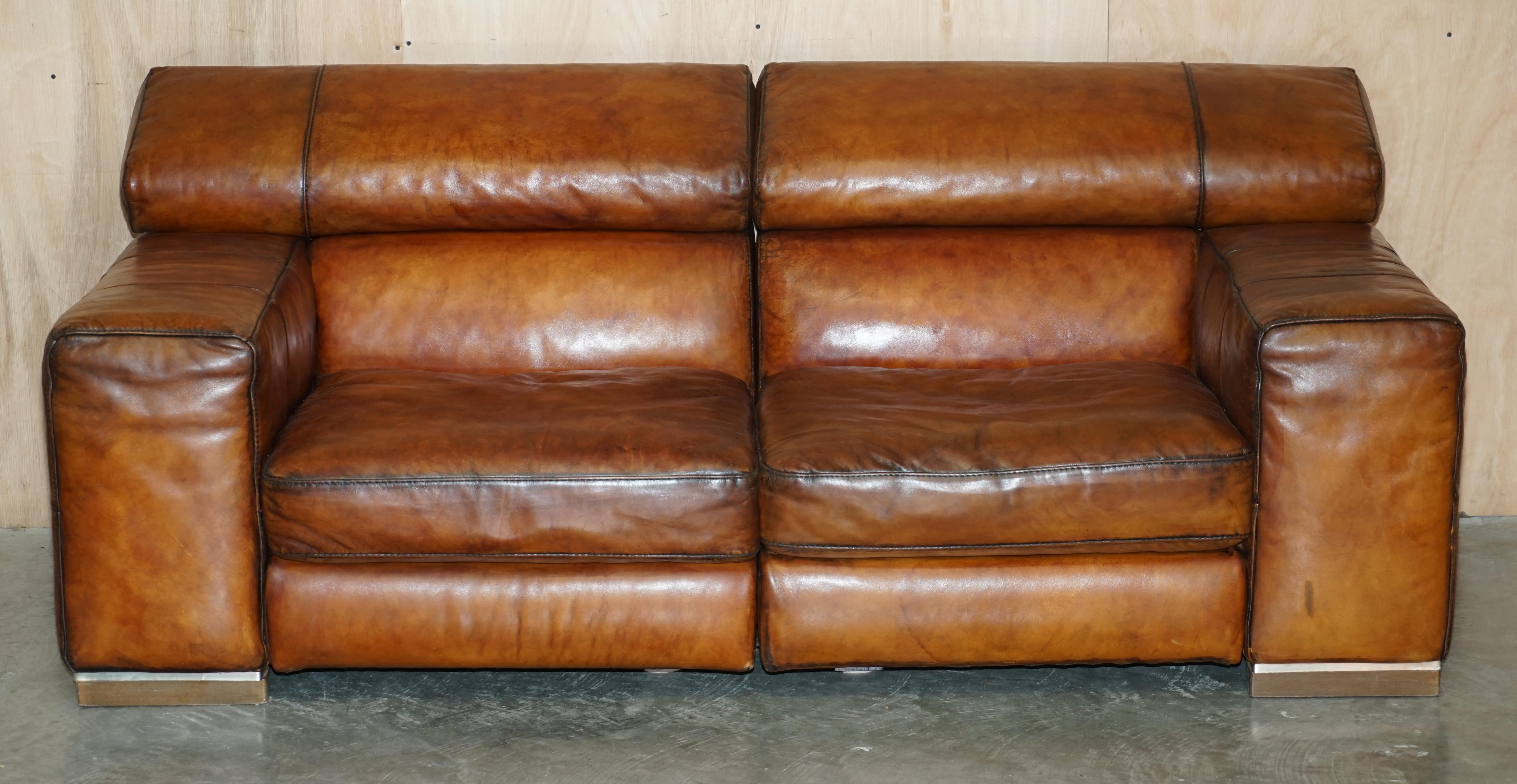 natuzzi leather sofa price