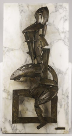 Naum Knop bronze sculpture from the 70s