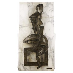 Naum Knop bronze sculpture from the 70s