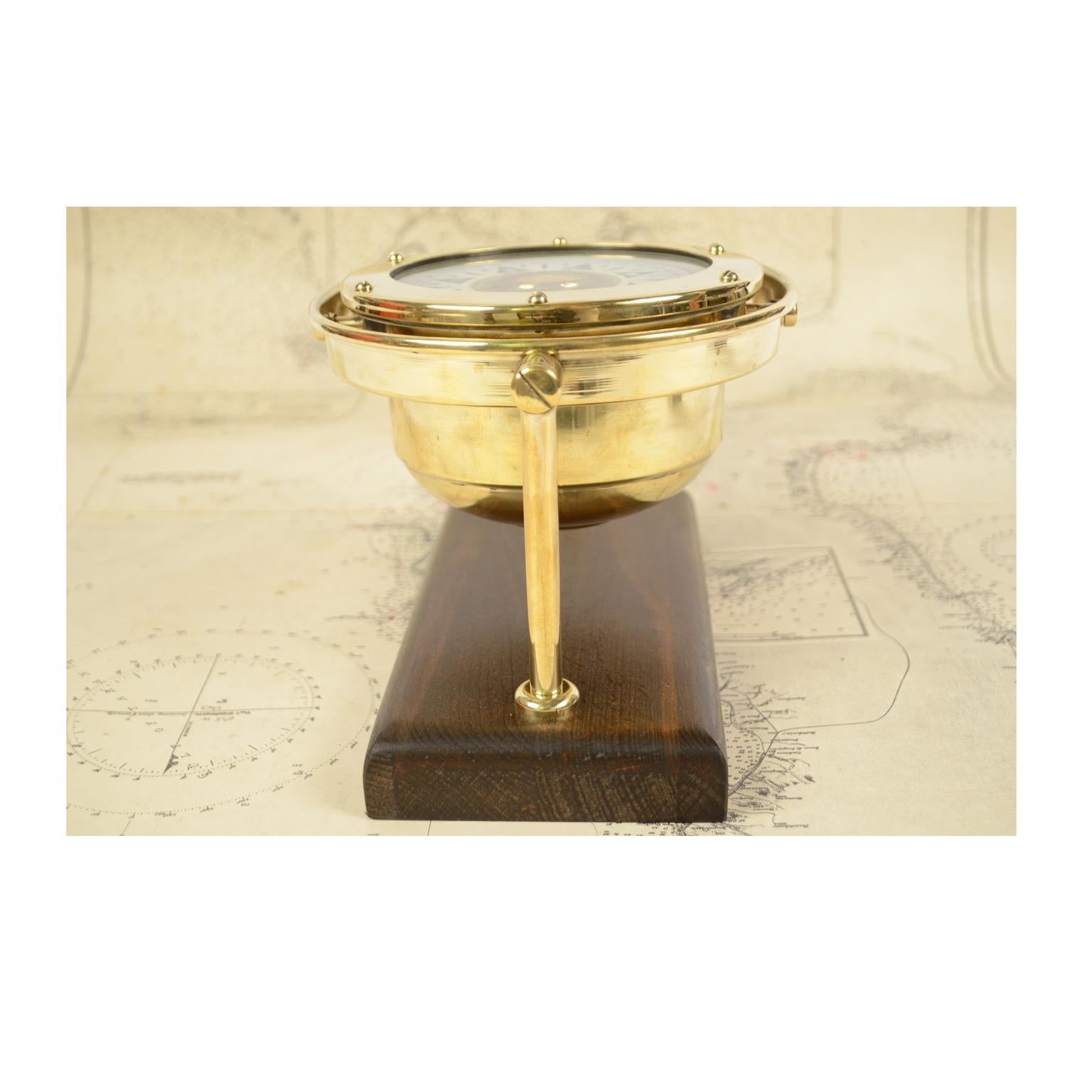 Mid-20th Century Nautical Compass, Kelvin & Hughes, UK, 1940s