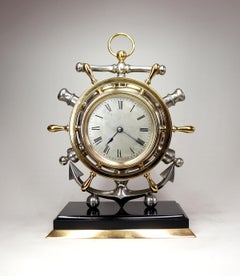 Nautical Desk Timepiece from the Guilmet Industrial Series.