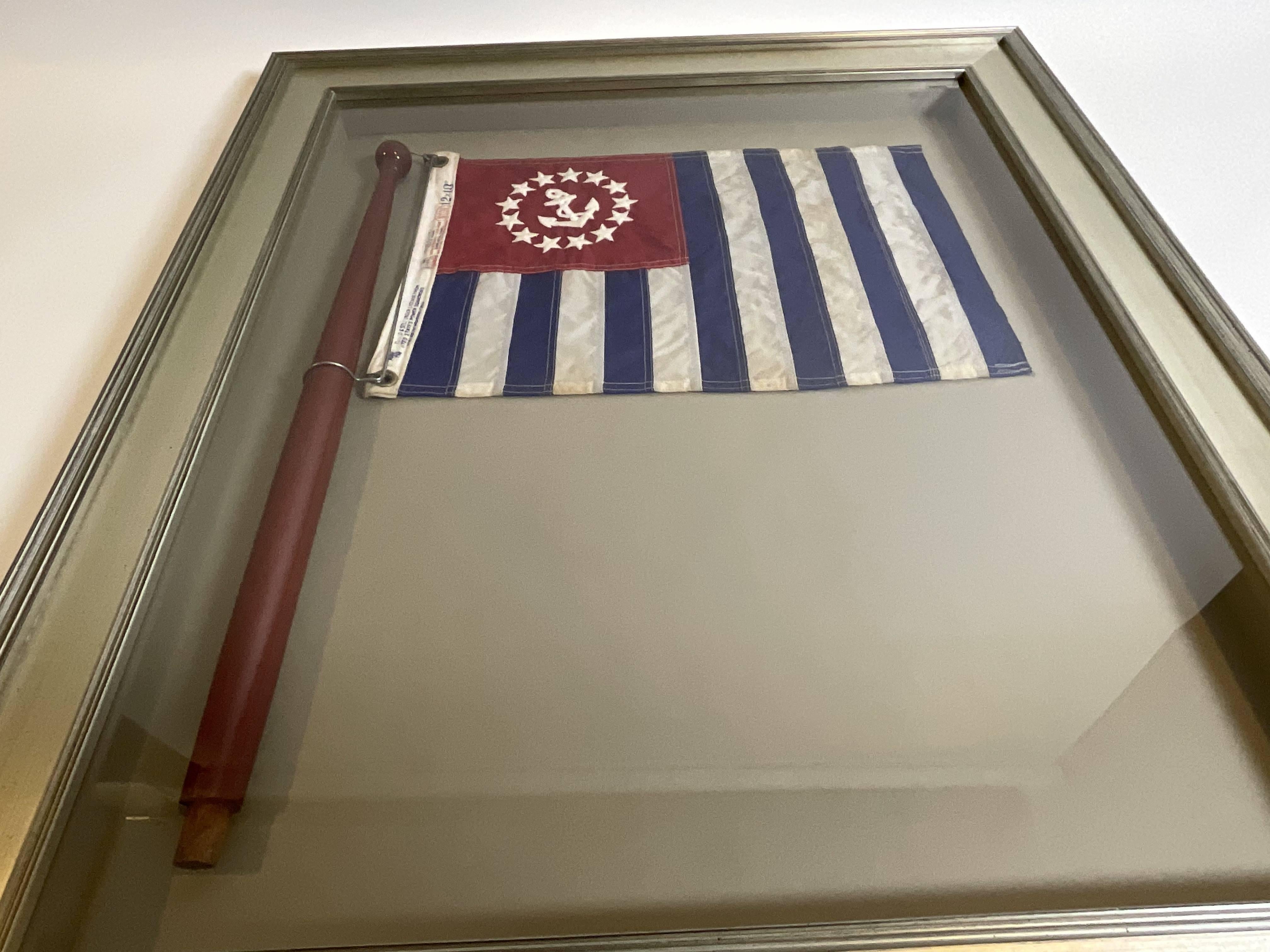 Drapeau nautique du Power Squadron Bon état - En vente à Norwell, MA