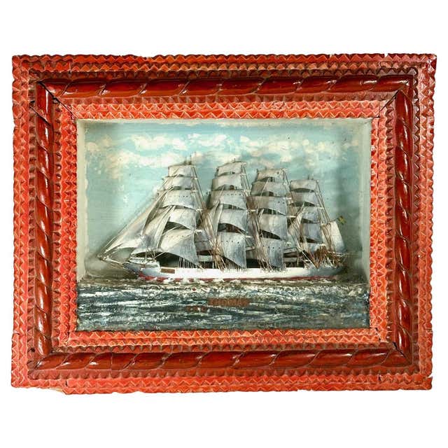 Antique Nautical Ship Bench For Sale at 1stDibs | nautica storage bench ...