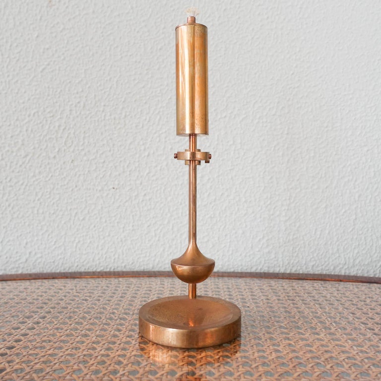 Nautical Gyro Brass Oil Lamp 