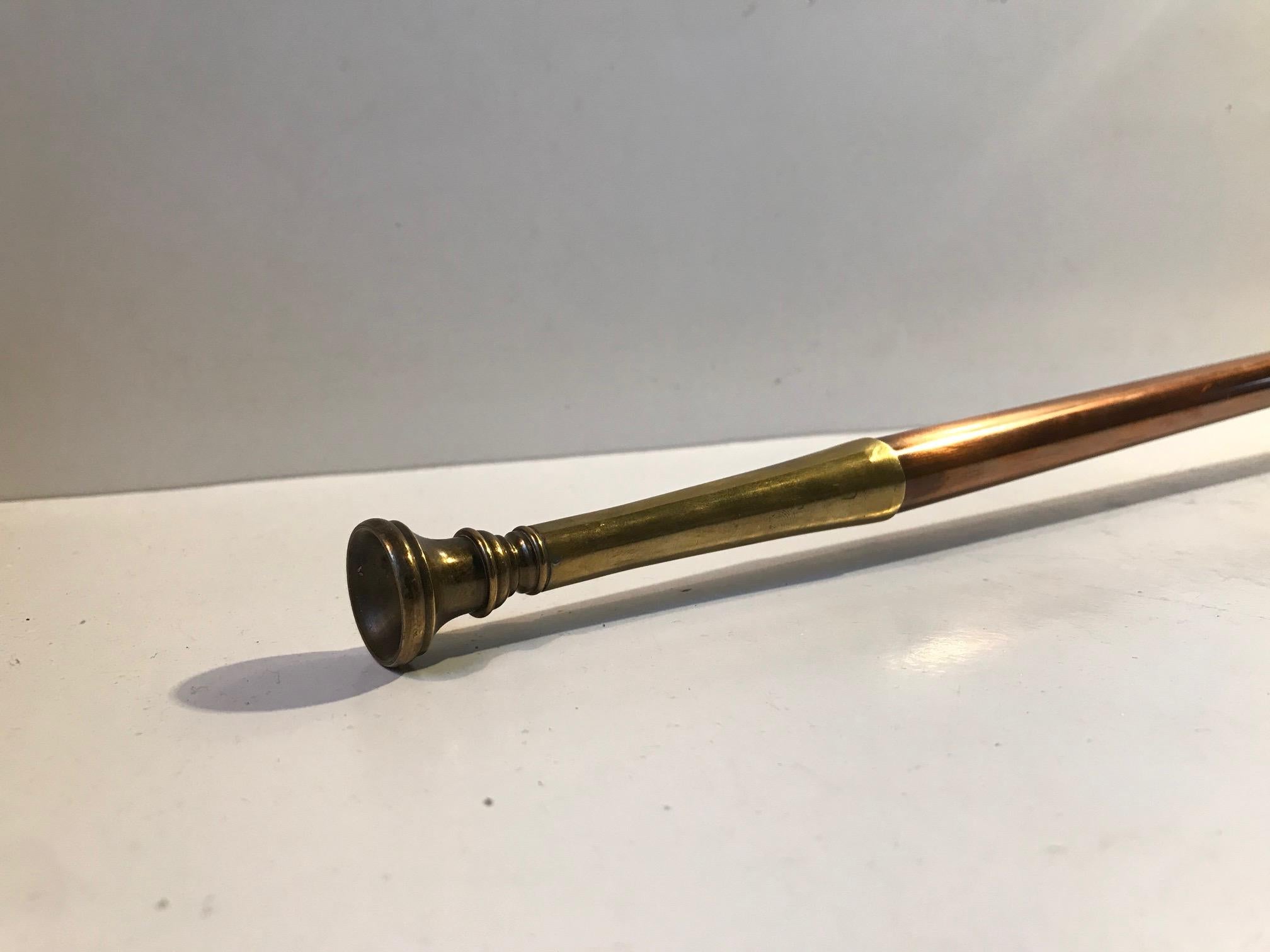 vintage brass horn