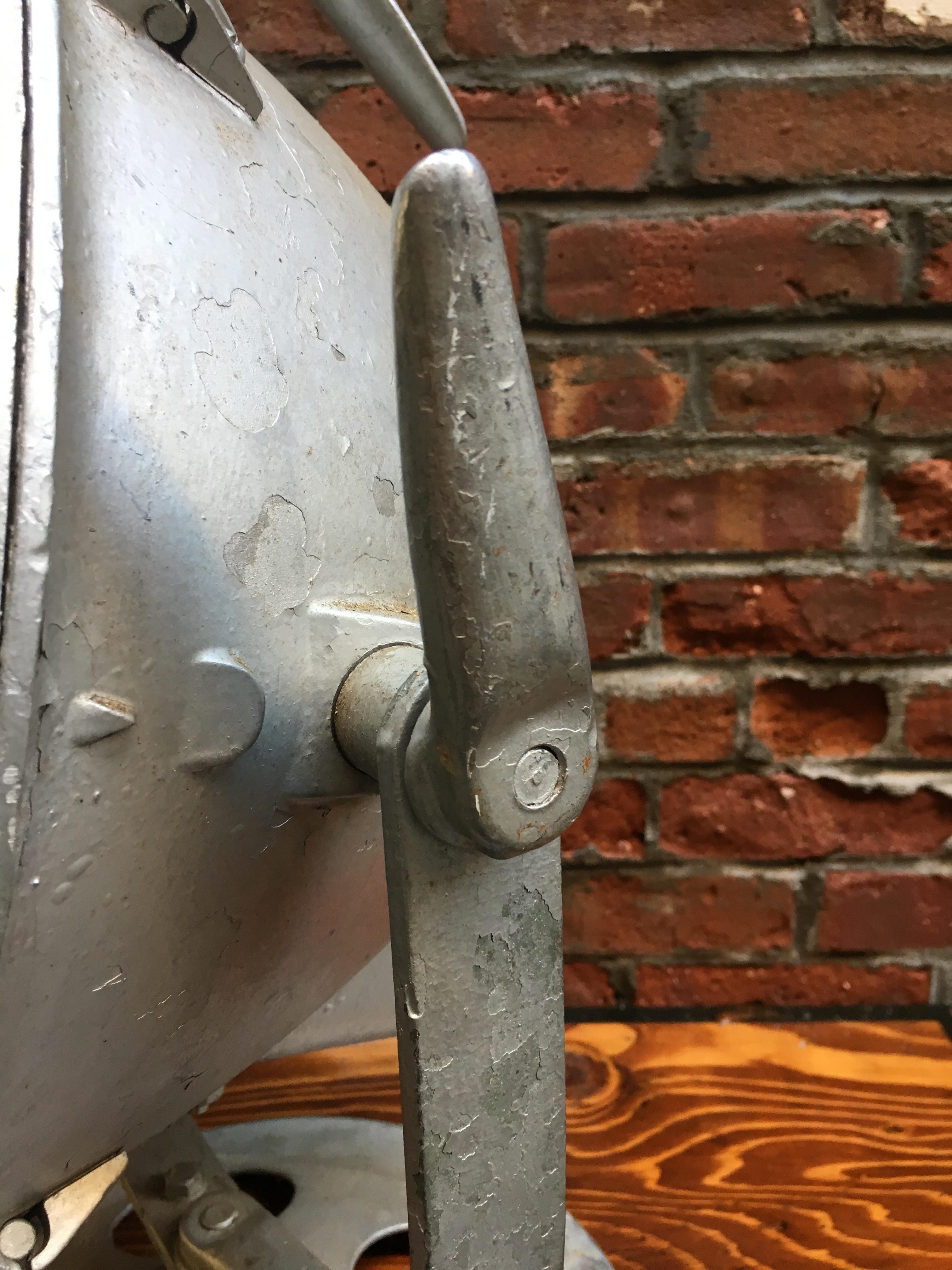 Mid-20th Century Nautical Industrial Crouse-Hinds Adjustable Spotlight