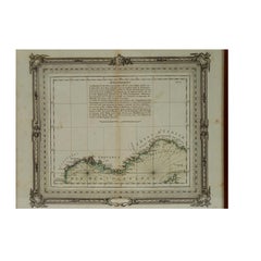 Nautical Map of the Mediterranean Sea from  Le petit Neptune françois, 1763