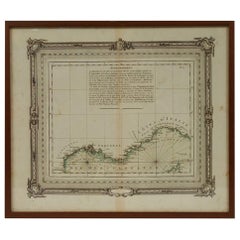 Nautical Map of the Mediterranean Sea from  Le petit Neptune françois, 1763