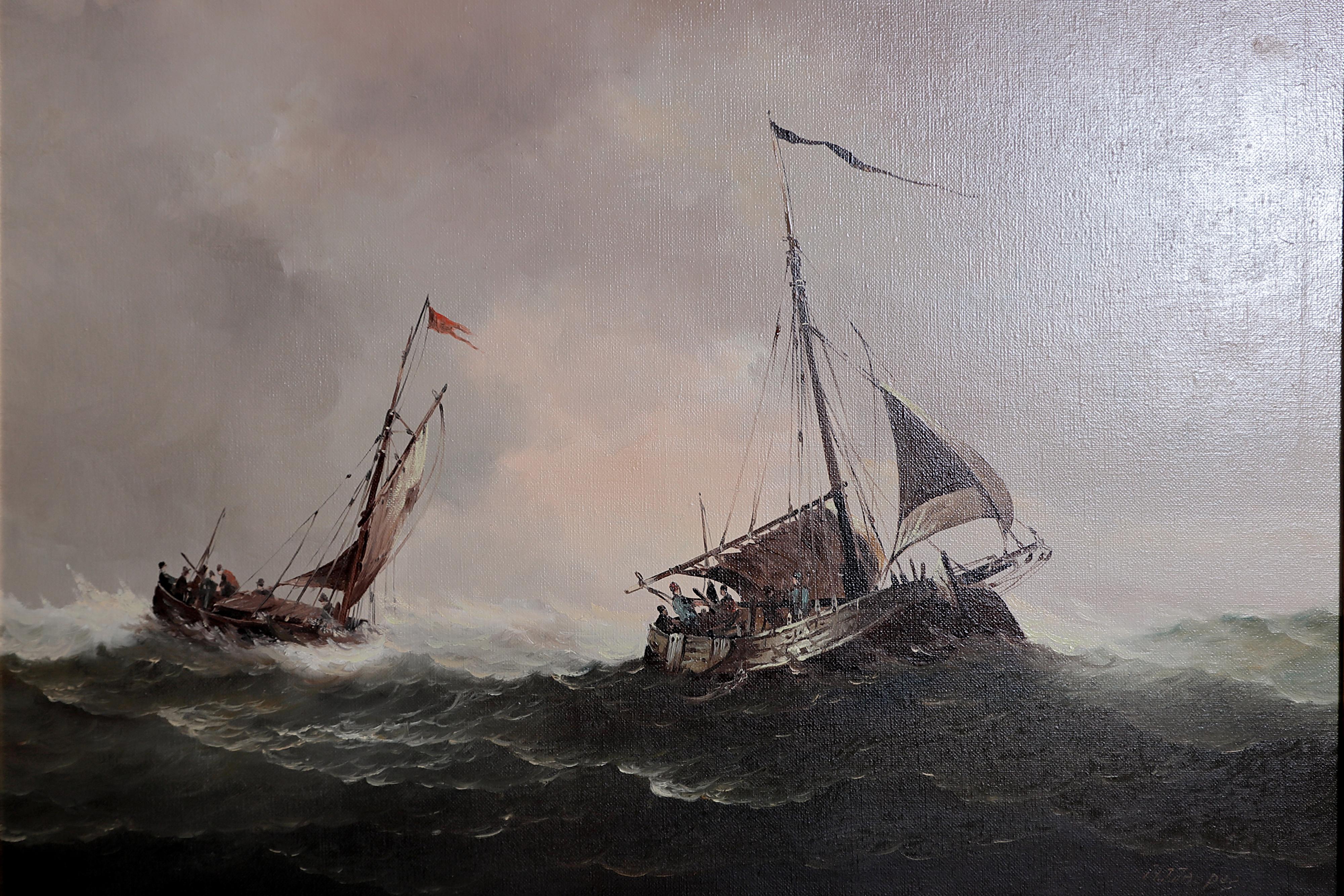 20th Century Nautical / Maritime Painting by Jan Hendrik Jacob Jasper (1937-2018)