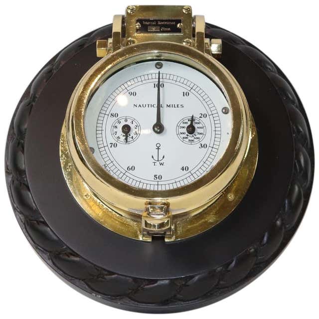 Nautical Miles Gauge On Board For Sale At 1stDibs nautical-miles-gauge-on-board-for-sale-at-1stdibs