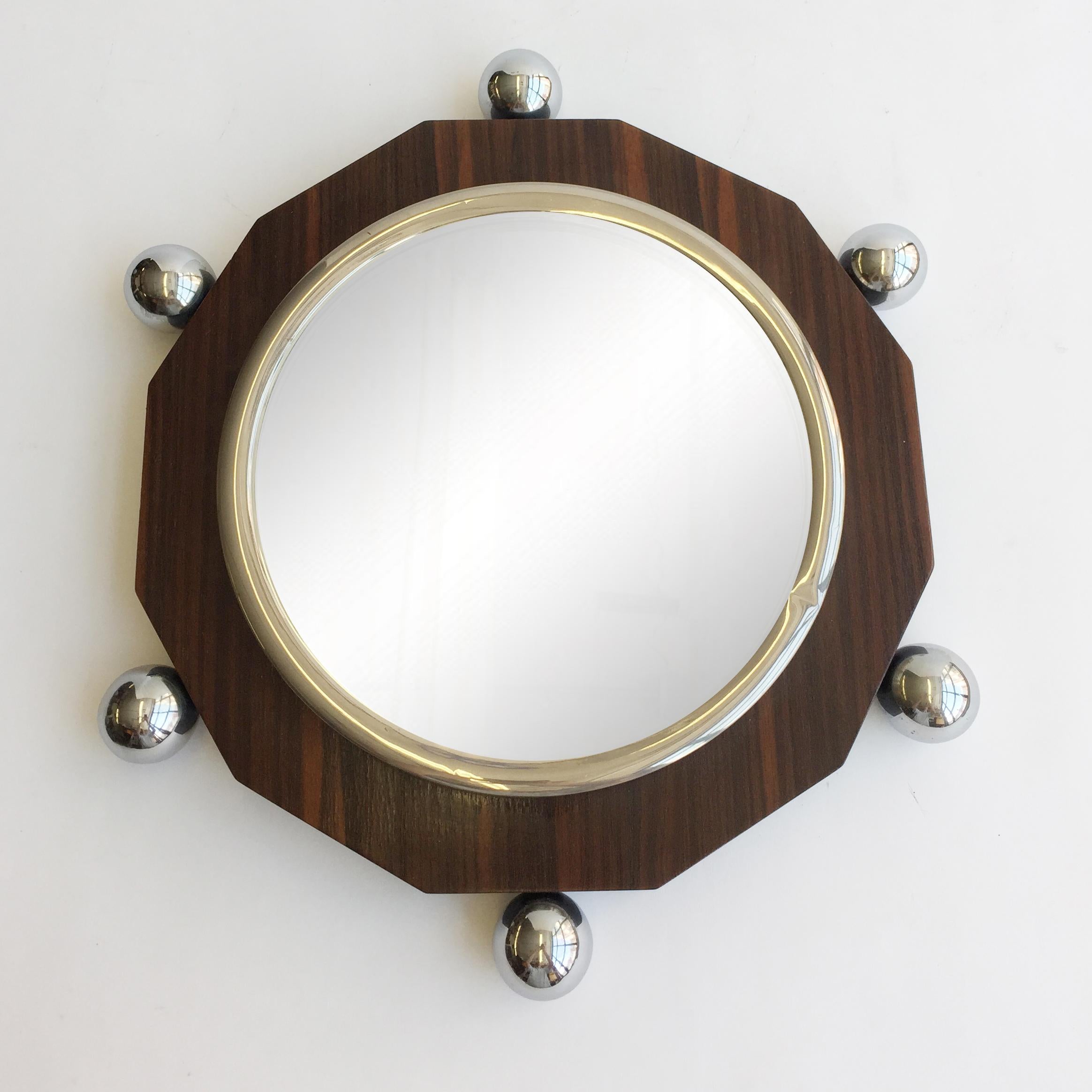 Art Deco Nautical Mirror For Sale