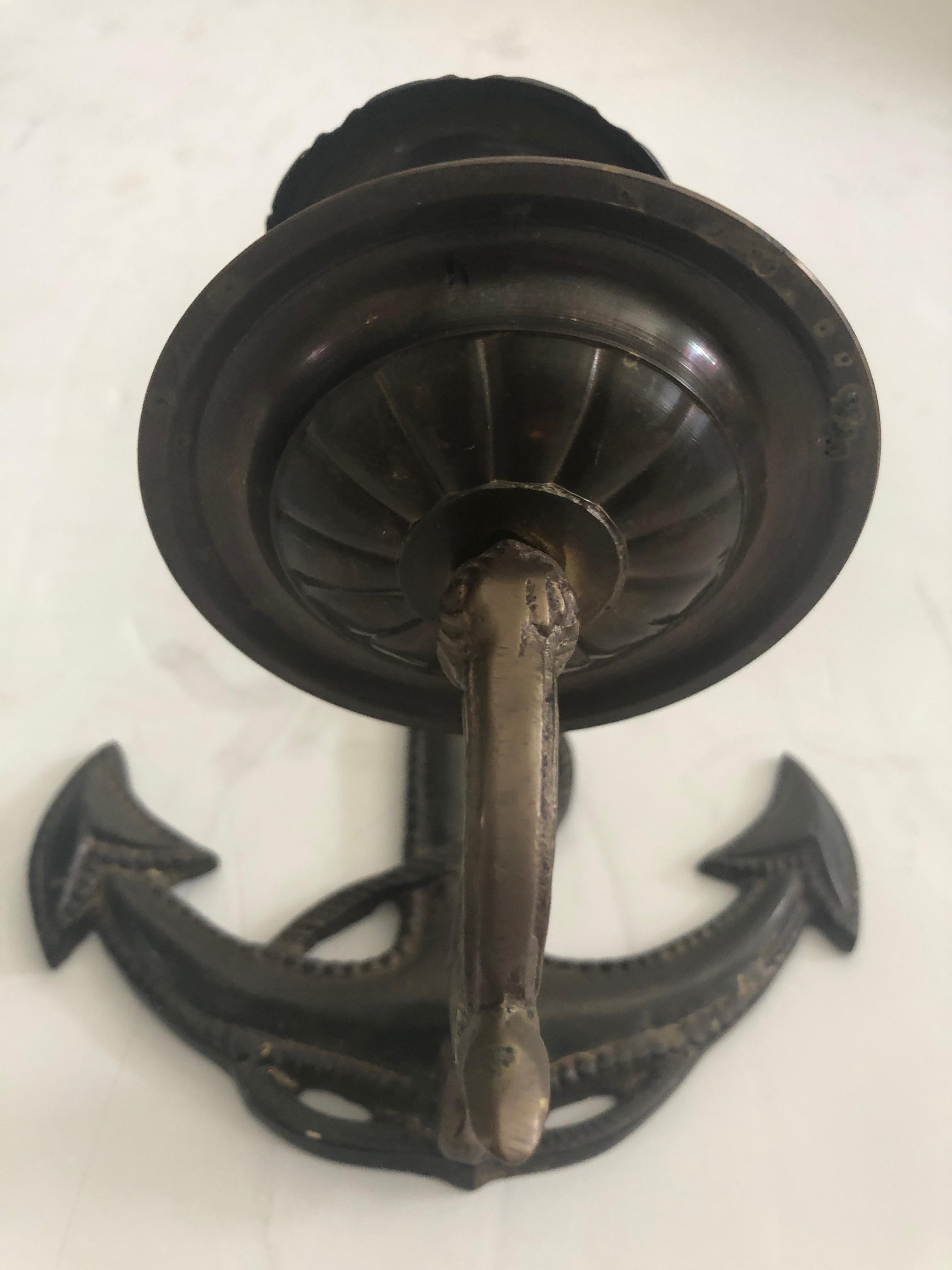 nautical wall sconce candle