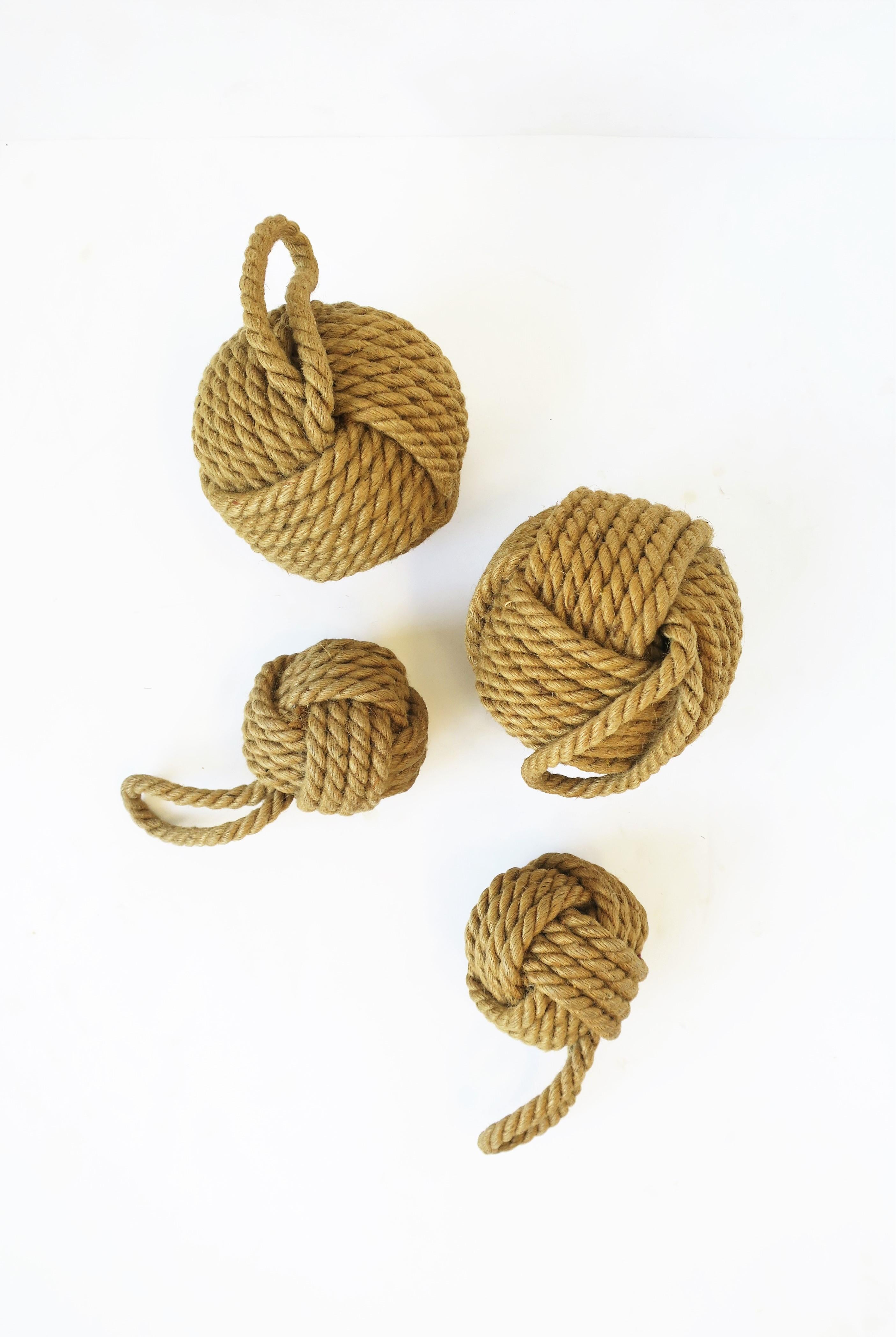 Contemporary Nautical Rope Knot For Sale