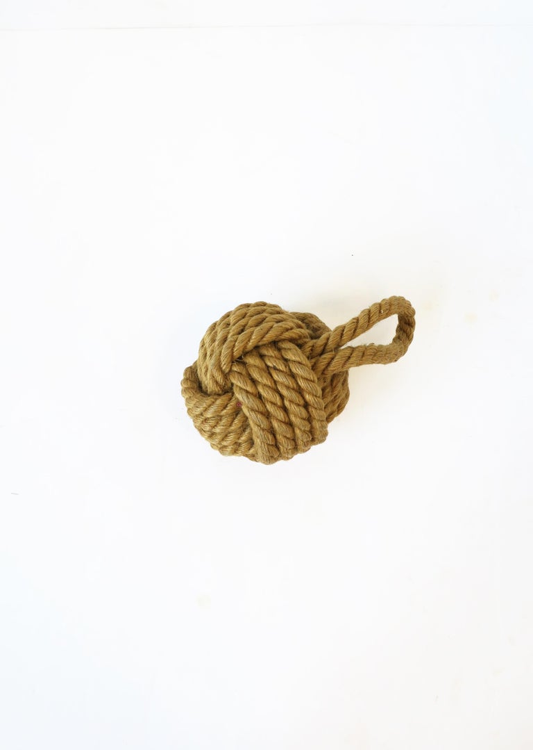 Nautical Rope Knot For Sale at 1stDibs