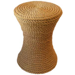 Nautical Rope Round Side or End Table For Sale at 1stDibs | nautical ...
