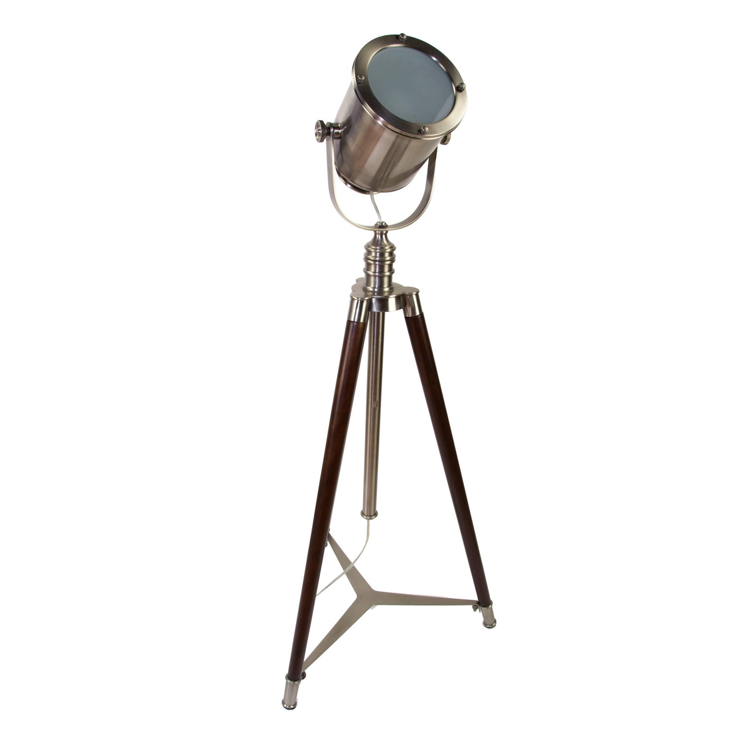 Nautical Searchlight Style Tripod Floor Lamp For Sale At 1stdibs