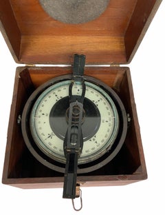 Nautical Ship Wooden Box Compass