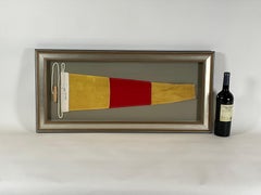 Nautical Signal Flag in Shadowbox Frame