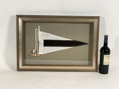 Nautical Signal Flag In Shadowbox Frame