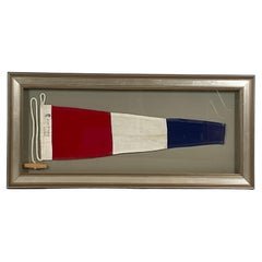 Nautical Signal Flag in Shadowbox Frame