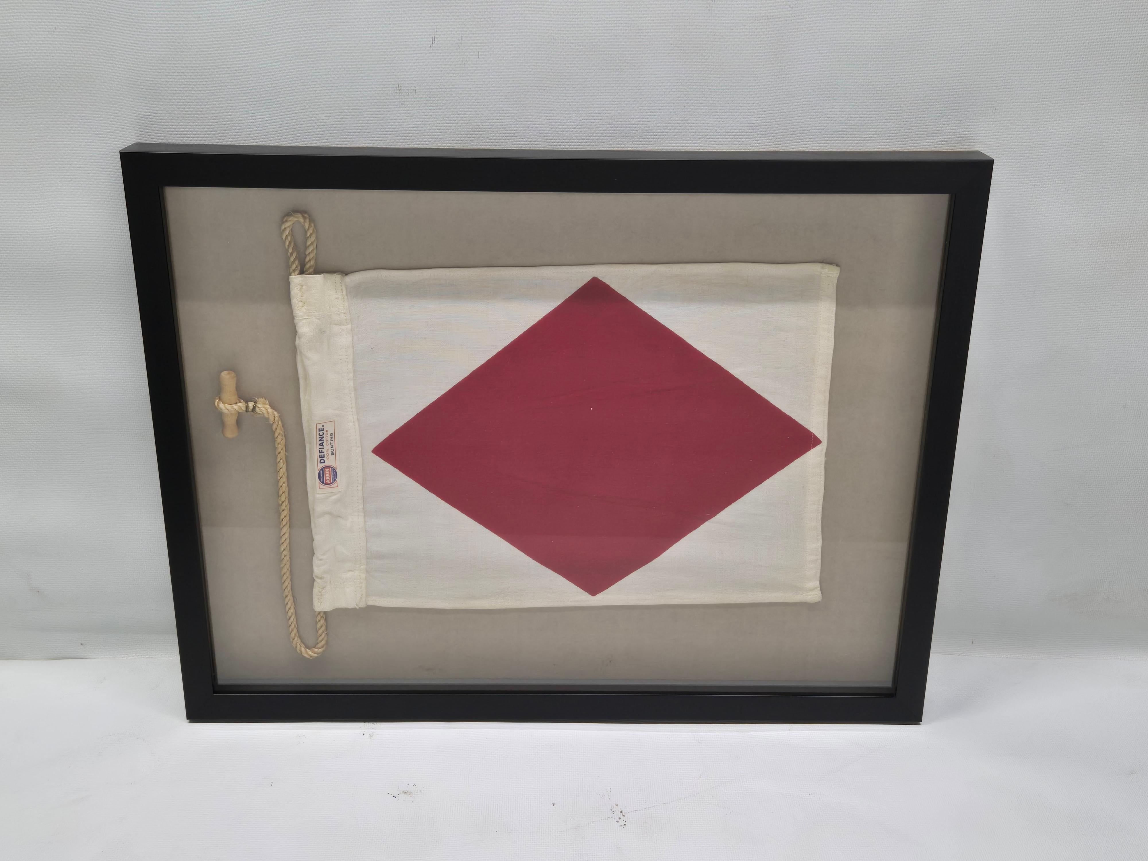 International maritime signal flag of letter 