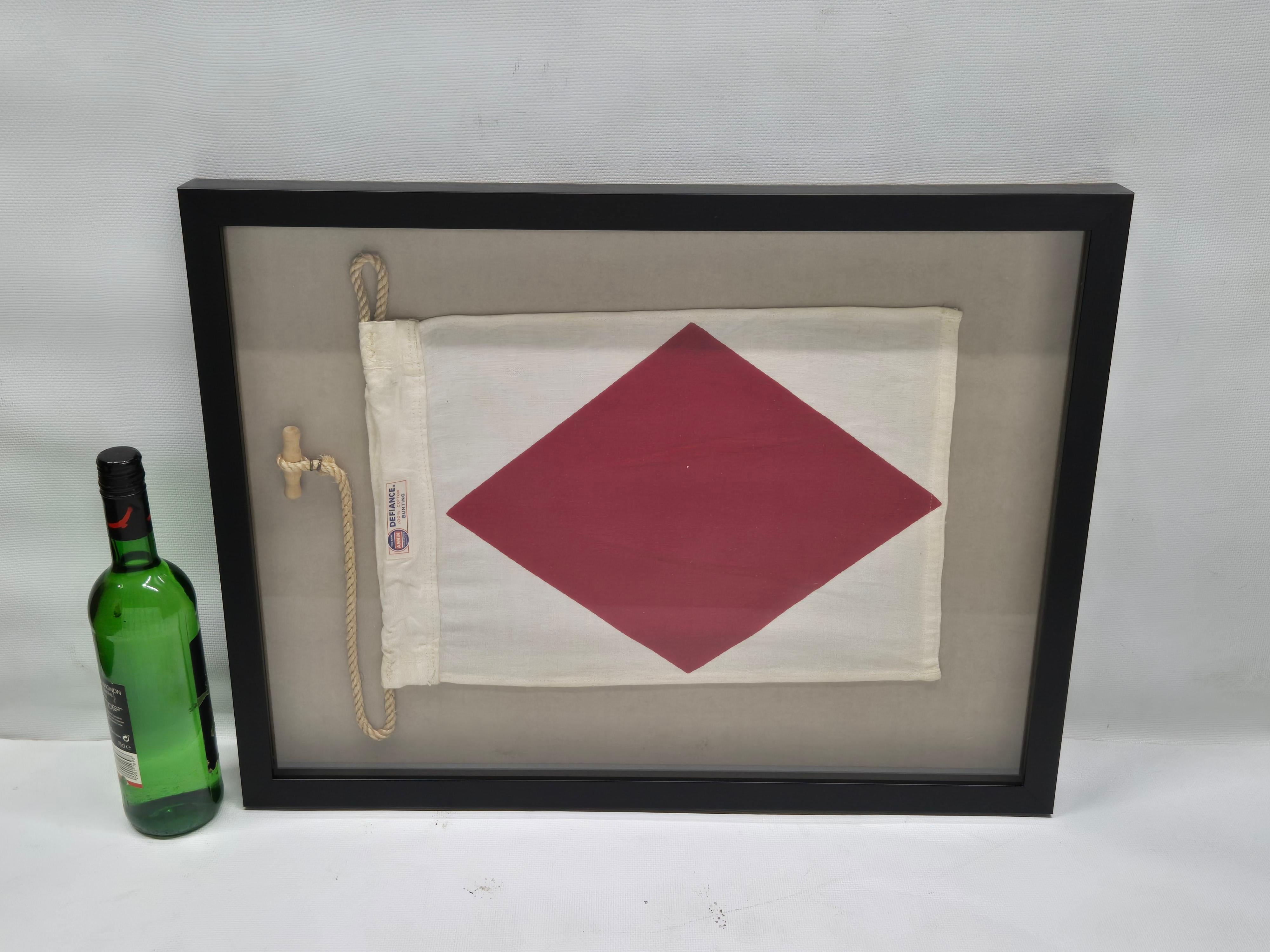 North American Nautical Signal Flag of Letter 