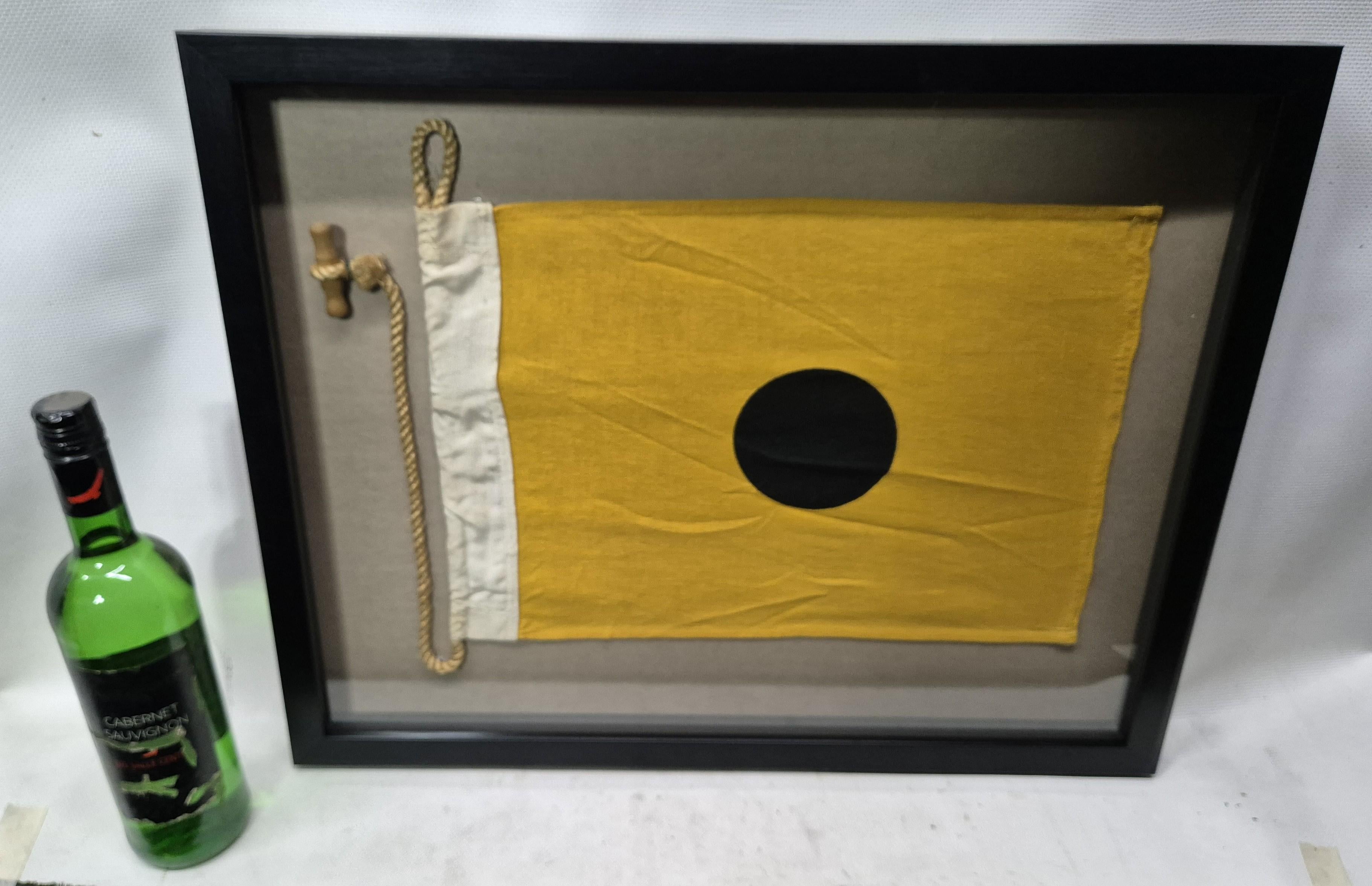 North American Nautical Signal Flag of Letter 