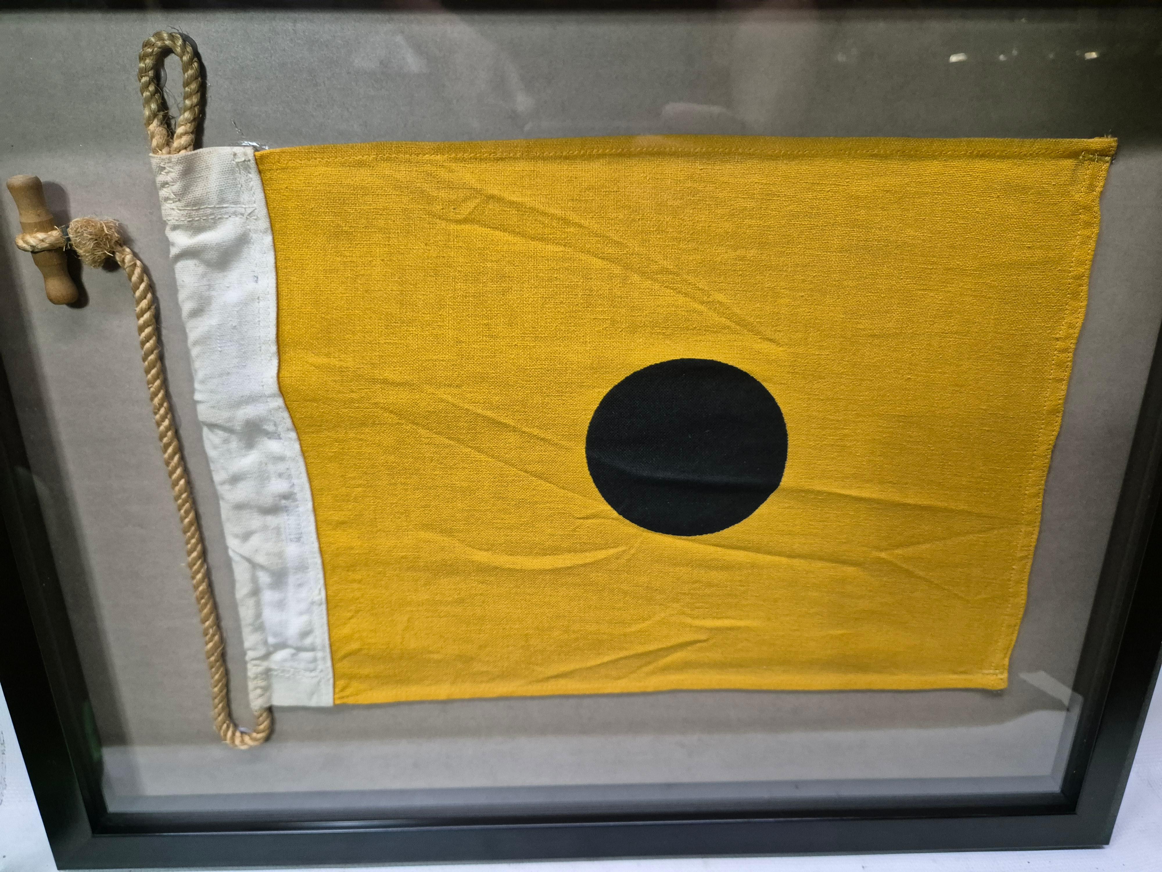 Nautical Signal Flag of Letter 