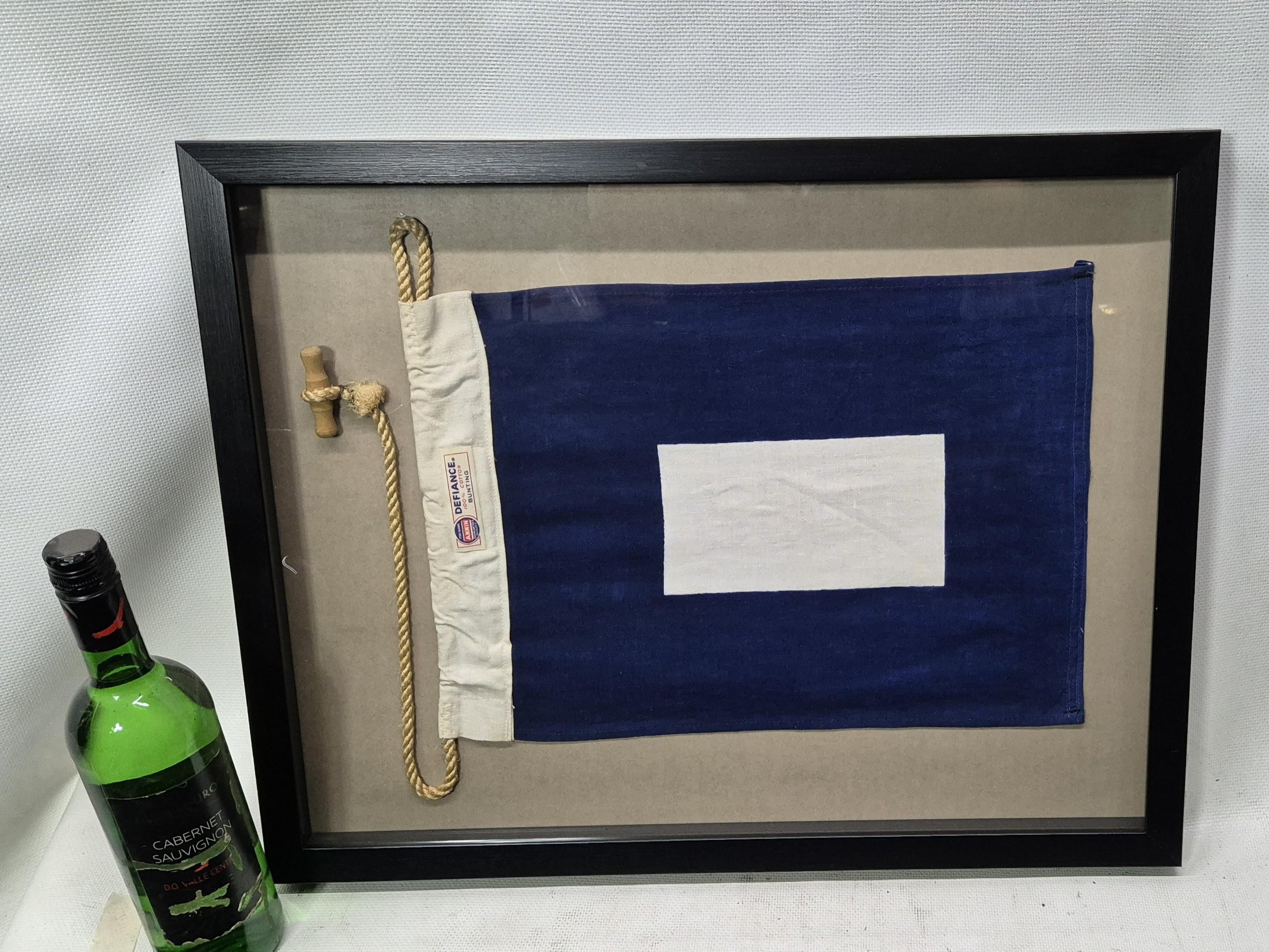 North American Nautical Signal Flag of Letter 