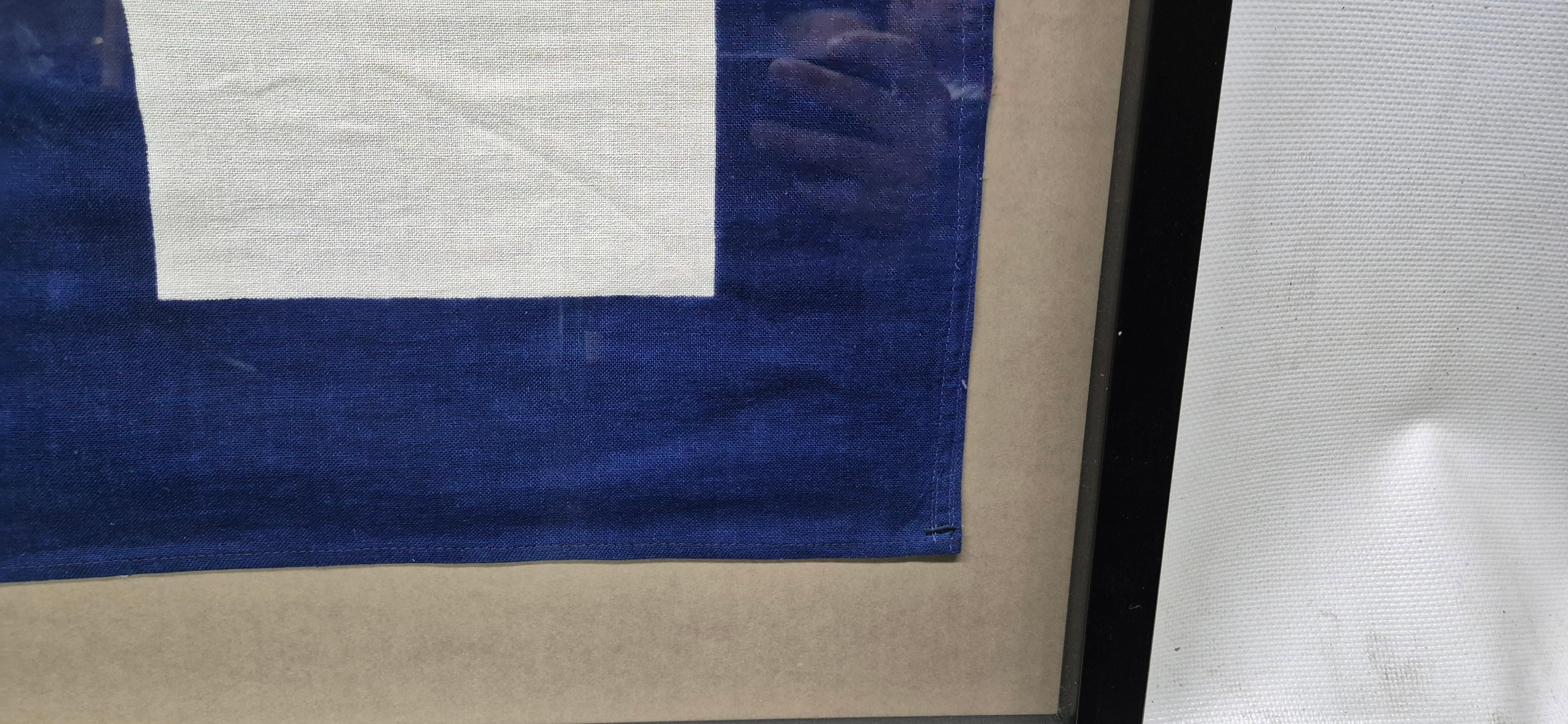Nautical Signal Flag of Letter 