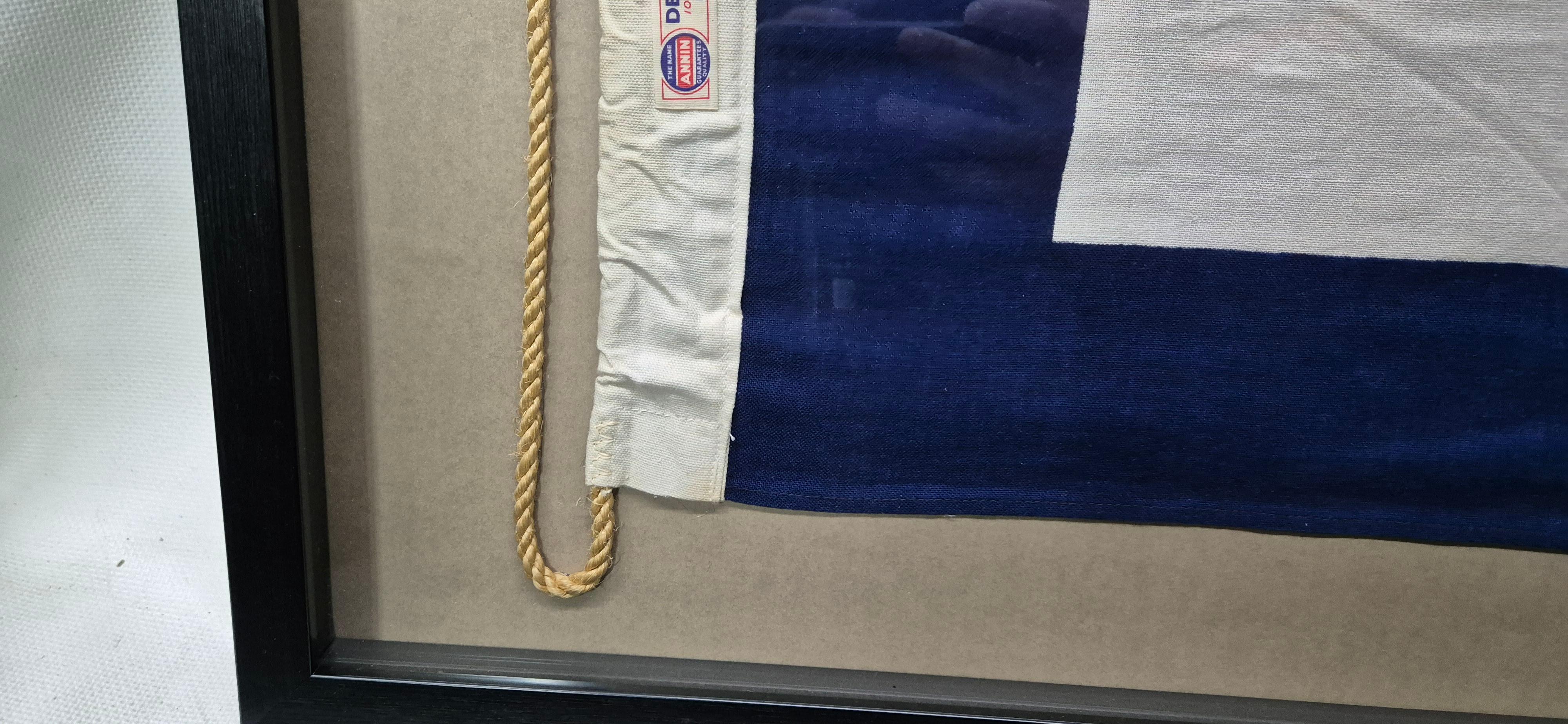 Nautical Signal Flag of Letter 
