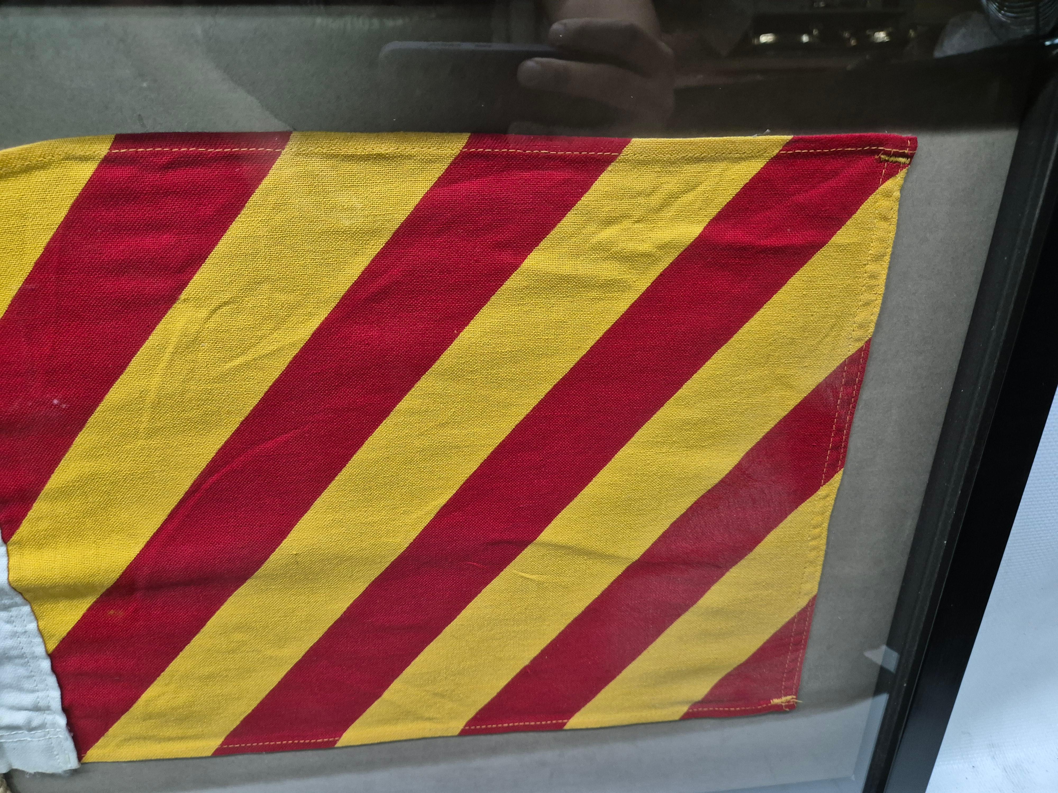 Coton Drapeau de signalisation nautique de la lettre 