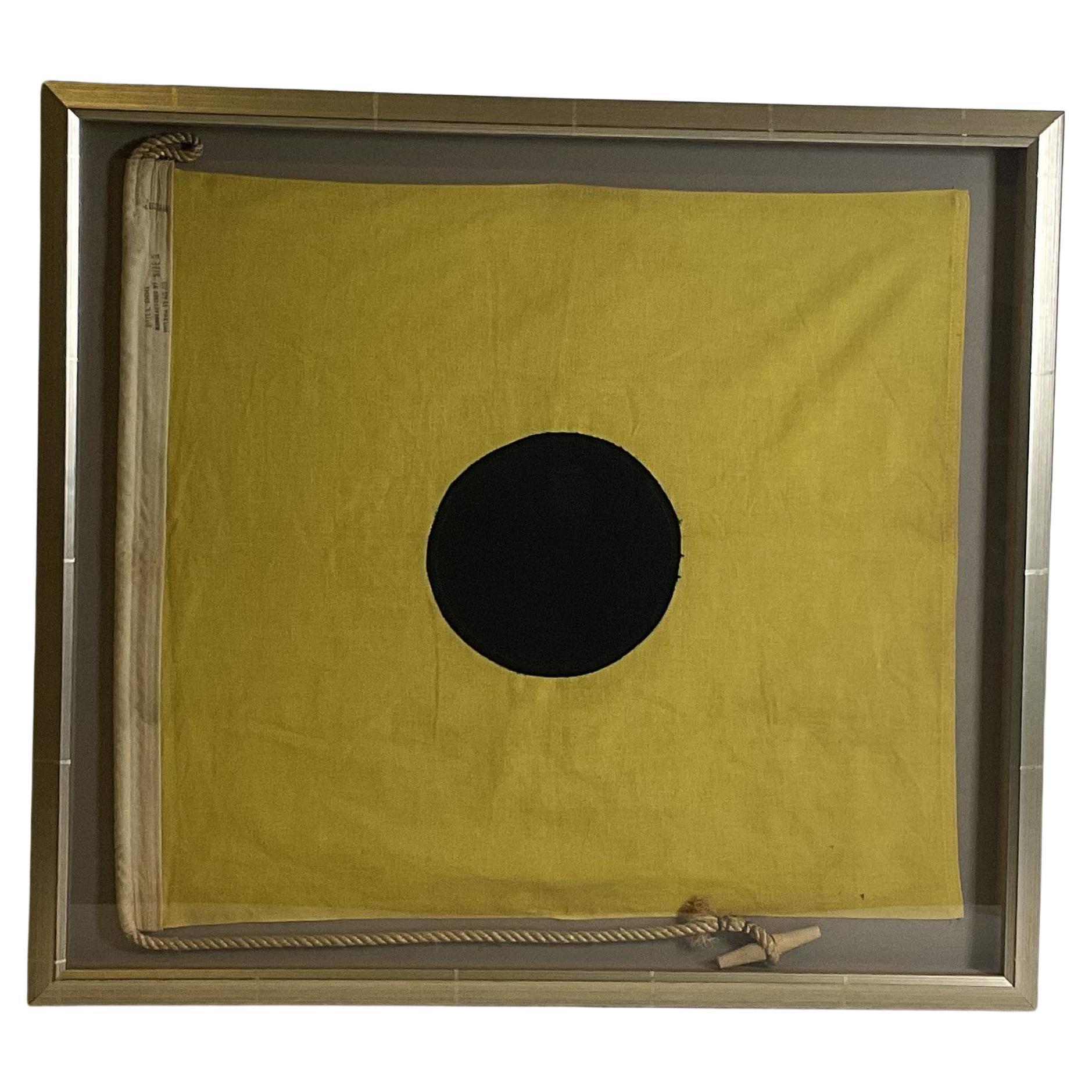 Nautical Signal Flag Representing The Letter "I" India